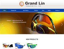 Tablet Screenshot of grandlin.com.tw